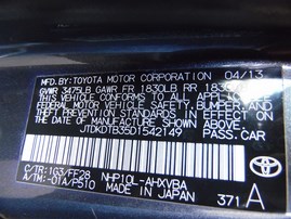 2013 Ford Prius C Gray 1.5L AT #Z24726